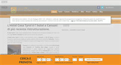 Desktop Screenshot of hotelcesatyrol.com