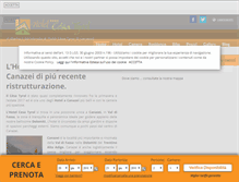 Tablet Screenshot of hotelcesatyrol.com